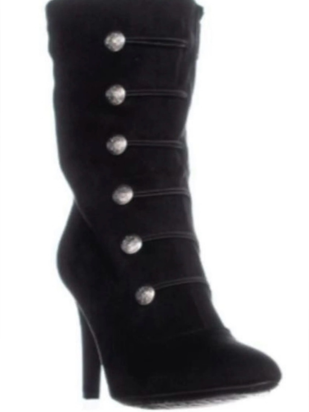 Rialto Chung Black Faux Suede Women's Boots
